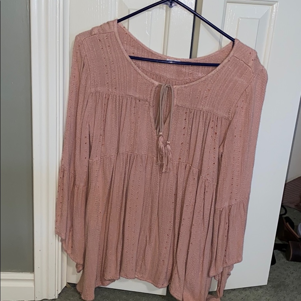 long sleeve bohemian shirt